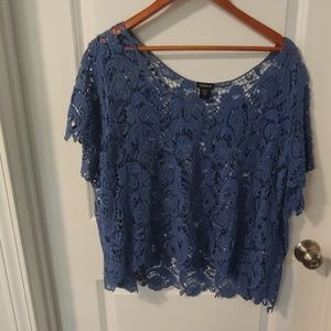 EUC Torrid Blue Lace Size 3XL